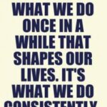 The key to consistency... Winners are consistent. What is missing for you?